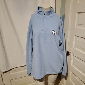 RED OAK SPORTSWEAR 1/4 ZIP NC tar heels sweatshirt